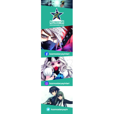 Kozmostar Kitap Ayracı-Anime